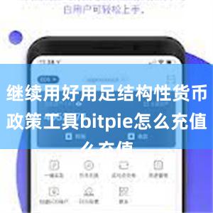 继续用好用足结构性货币政策工具bitpie怎么充值