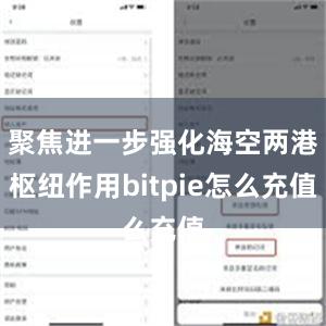 聚焦进一步强化海空两港枢纽作用bitpie怎么充值