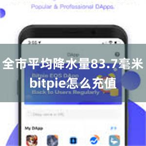 全市平均降水量83.7毫米bitpie怎么充值