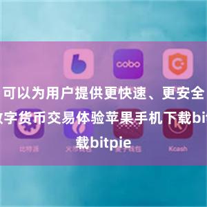 可以为用户提供更快速、更安全的数字货币交易体验苹果手机下载bitpie